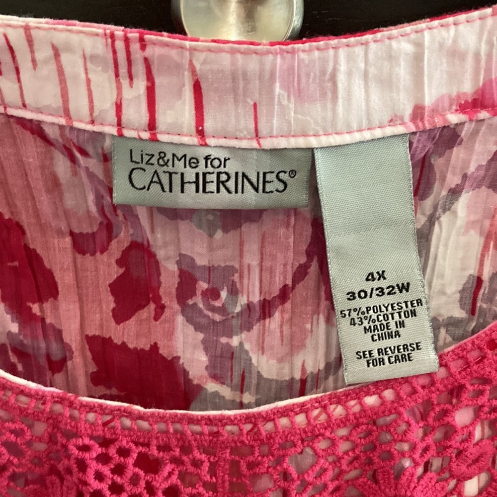 Catherine’s Multi Color Top. Size 4x - image 2
